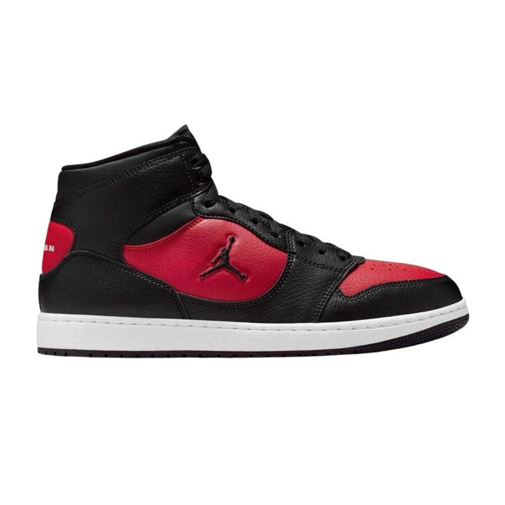 Air Mens C Connect High Top Trainers / Black/Red